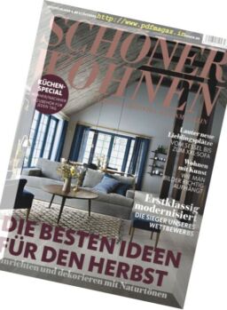 Schoner Wohnen – Oktober 2016