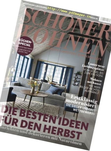 Schoner Wohnen – Oktober 2016 Cover