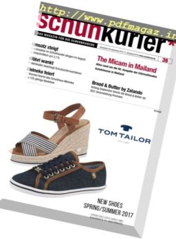 Schuhkurier – 9 September 2016
