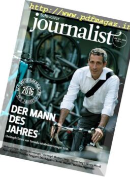 Schweizer Journalist – August-September 2016