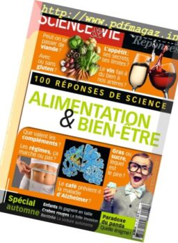Science & Vie Questions Reponses – Octobre-Decembre 2016