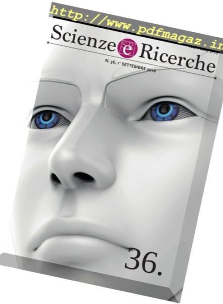 Scienze e Ricerche – 1 Settembre 2016 Cover
