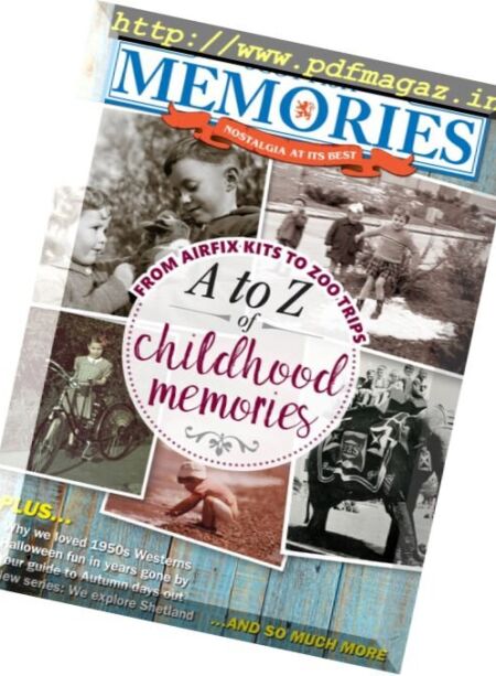 Scottish Memories – October 2016 Cover