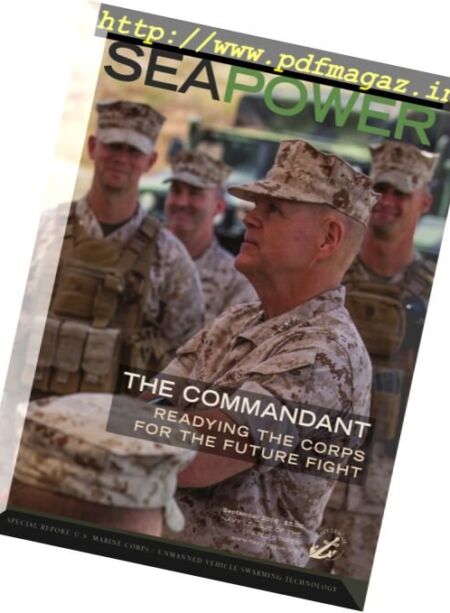 SeaPower – September 2016 Cover