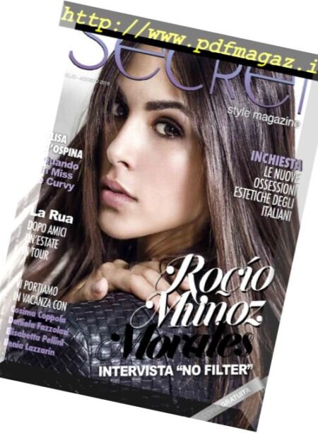 Secret Style Magazine – Luglio-Agosto 2016 Cover