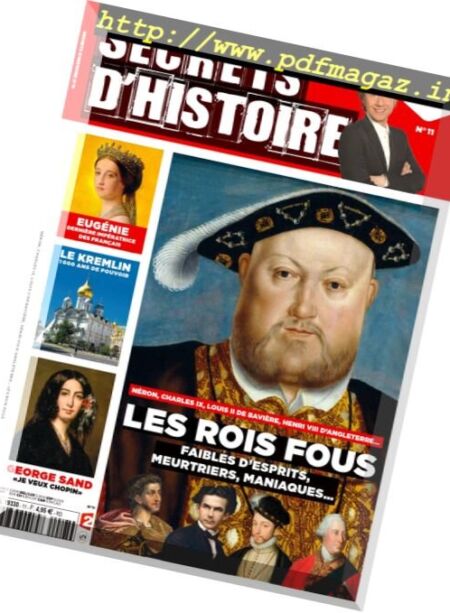 Secrets d’Histoire – N 11, 2016 Cover