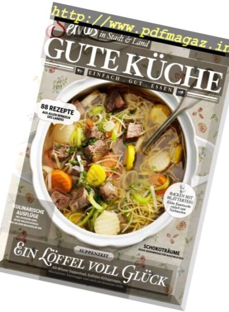 Servus Gute Kuche – Herbst Winter 2016 Cover