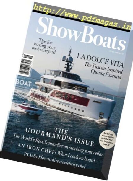 ShowBoats International – September 2016 Cover