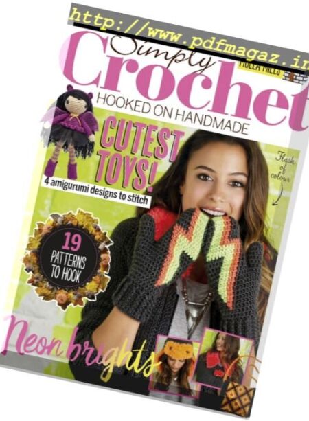Simply Crochet – Issue 49, 2016 Cover