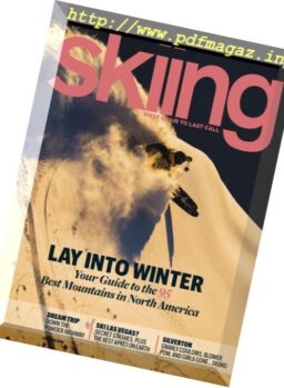 Skiing – October 2016