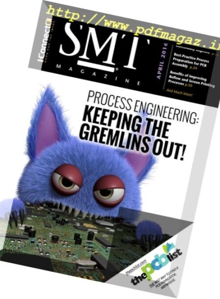 SMT Magazine – April 2016 Cover