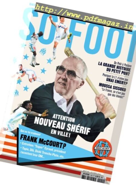 So Foot – Octobre 2016 Cover