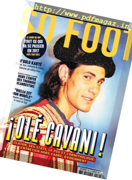 So Foot – Septembre 2016 Cover