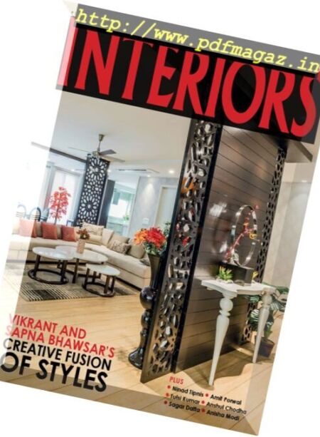 Society Interiors – September 2016 Cover