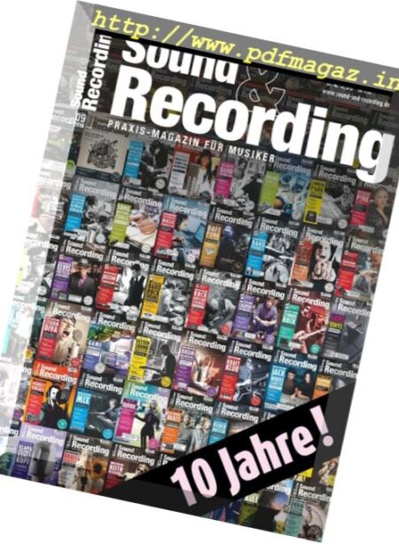 Sound & Recording – September 2016 Cover