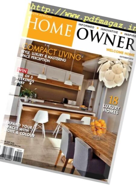 South African Home Owner – October 2016 Cover