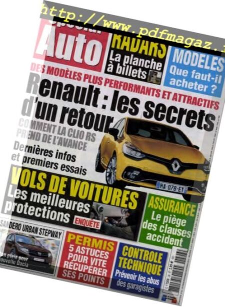 Special Auto – Octobre-Decembre 2016 Cover