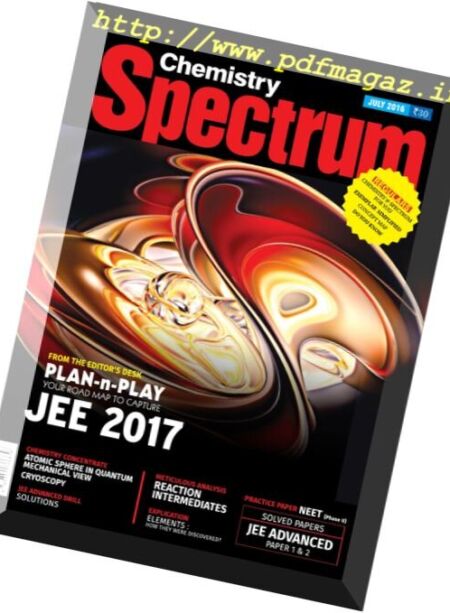 Spectrum Chemistry – July 2016 Cover