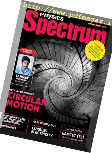 Spectrum Physics – August 2016 Cover
