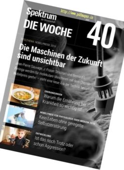 Spektrum – Die Woche – Nr.40, 5 Oktober 2016