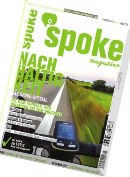 Spoke Magazine – Oktober – November 2016 Cover