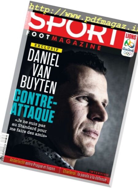 Sport Foot Magazine – 24 Aout 2016 Cover