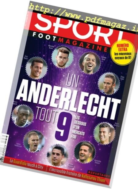 Sport Foot Magazine – 7 Septembre 2016 Cover