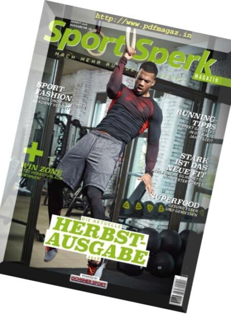 Sport Sperk Magazin – Herbst 2016 Cover