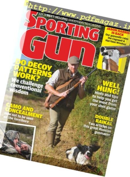 Sporting Gun – November 2016 Cover