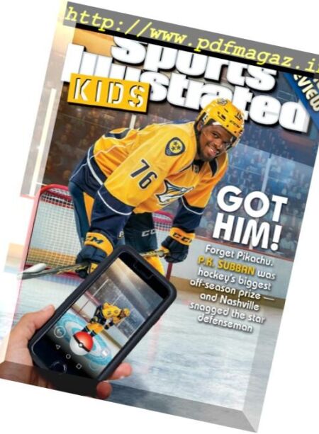 Sports Illustrated for Kids – October 2016 Cover