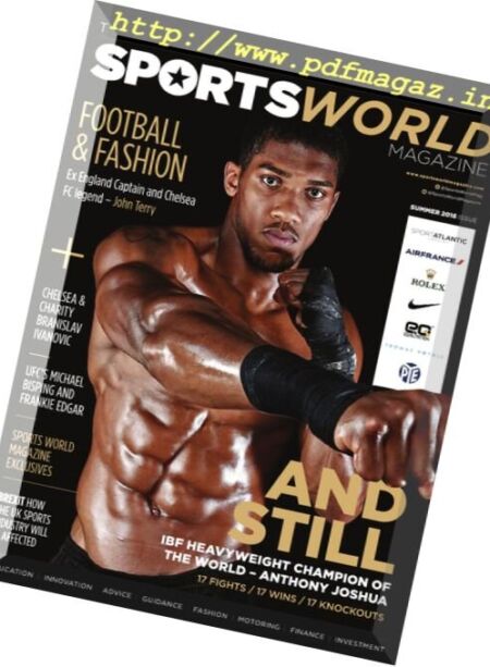 Sports World – Summer 2016 Cover