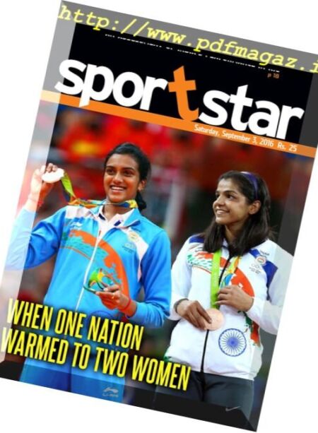 Sportstar – 3 September 2016 Cover