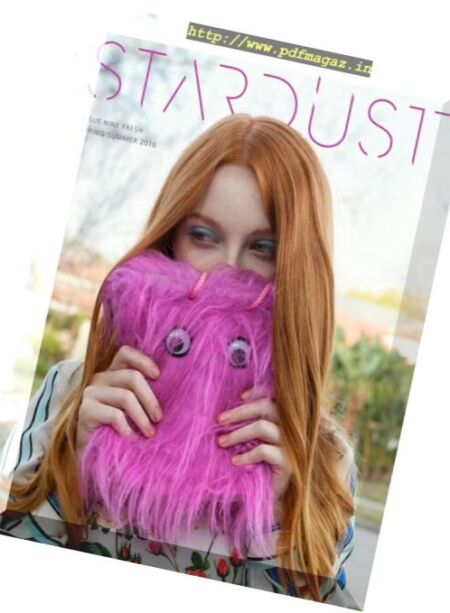 Stardust Magazine – Spring-Summer 2016 Cover