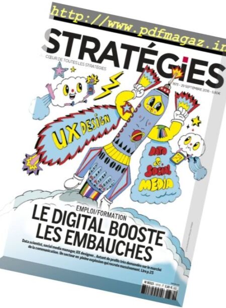 Strategies – 29 Septembre 2016 Cover