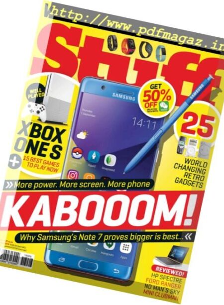 Stuff South Africa – October 2016 Cover