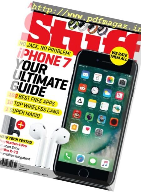 Stuff UK – November 2016 Cover