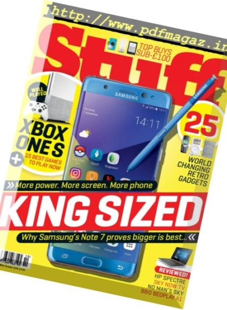 Stuff UK – October 2016 Cover