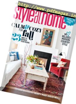 Style at Home Canada – October 2016