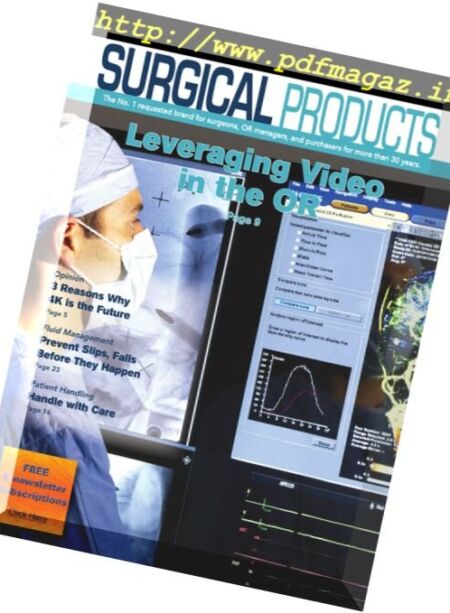 Surgical Products – July 2016 Cover