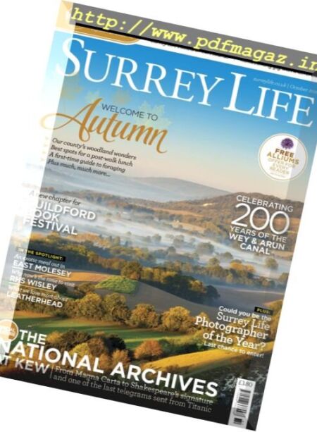 Surrey Life – October 2016 Cover