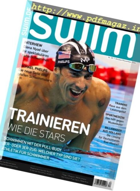 Swim – Oktober-November 2016 Cover