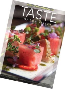 Taste Magazine – Summer 2016