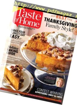 Taste of Home – October-November 2016