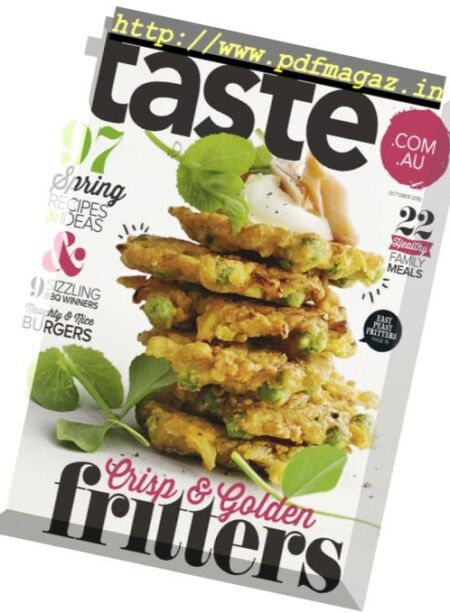 Taste.com.au – October 2016 Cover