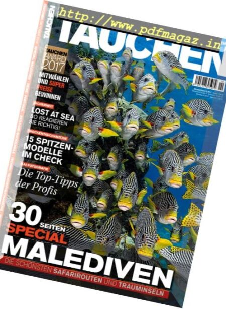 Tauchen – Oktober 2016 Cover