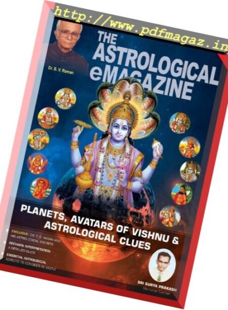 The Astrological e Magazine – September 2016 Cover