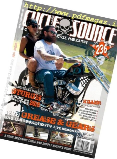 The Cycle Source – November 2016 Cover