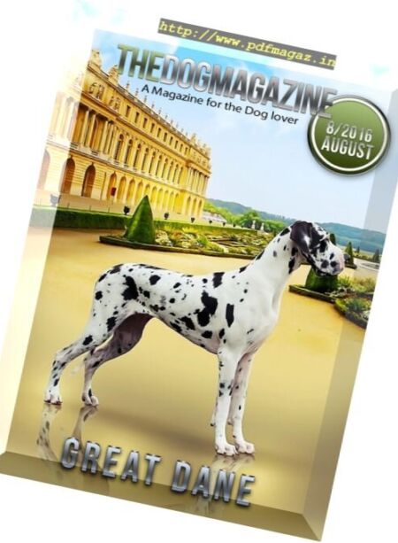 The Dog – Great Dane Special, August 2016 Cover