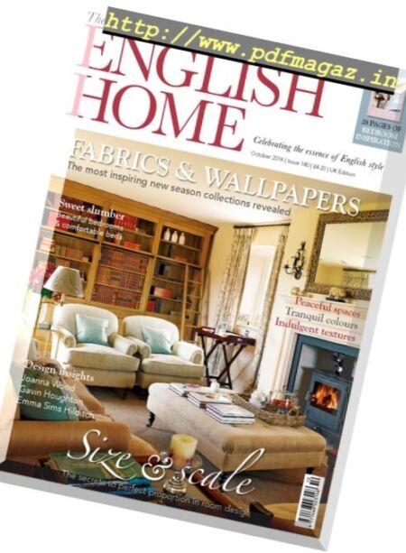 The English Home – October 2016 Cover