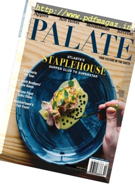 The Local Palate – October 2016 Cover
